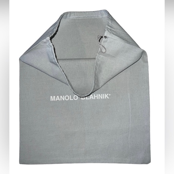 🩶 New! Manolo Blahnik Dust Bag - Picture 3 of 7